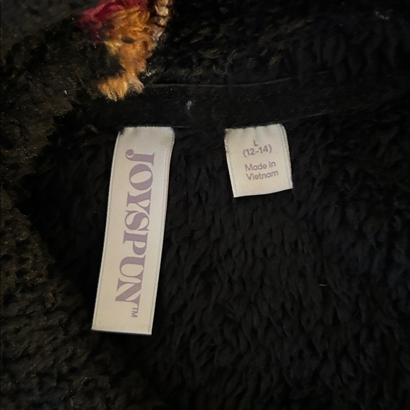 Joyspun Black Teddy Bear Hoodie Sweater - Picture 4 of 7